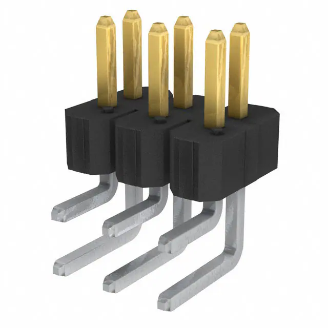 93939-106HLF Amphenol ICC (FCI)  Embases à broches mâles